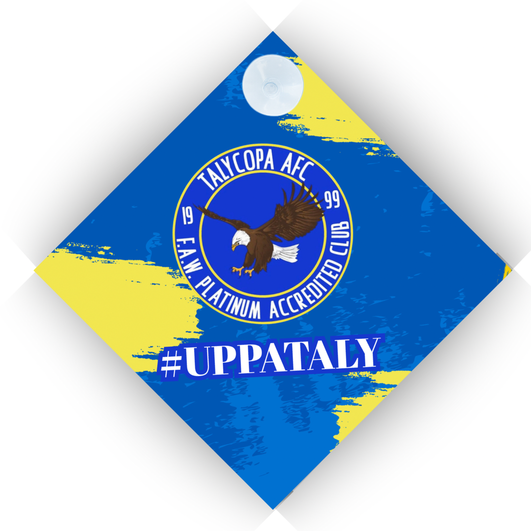 Talycopa AFC Car Window Suction Sign T-26
