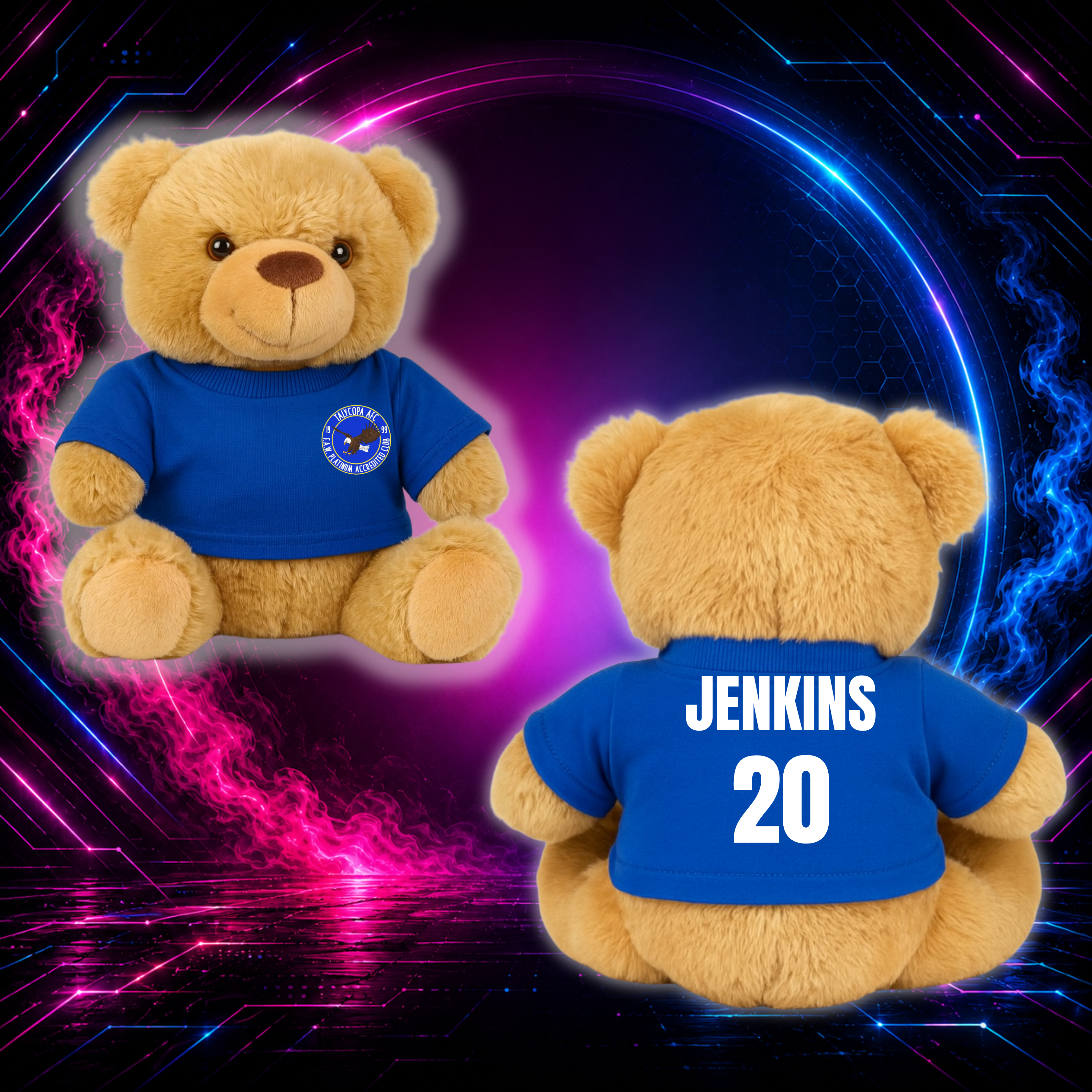 Talycopa AFC Teddy Personalised T-23
