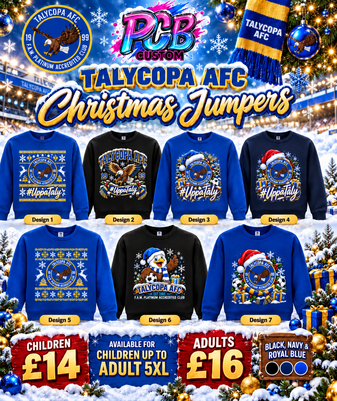 Talycopa Christmas Jumpers