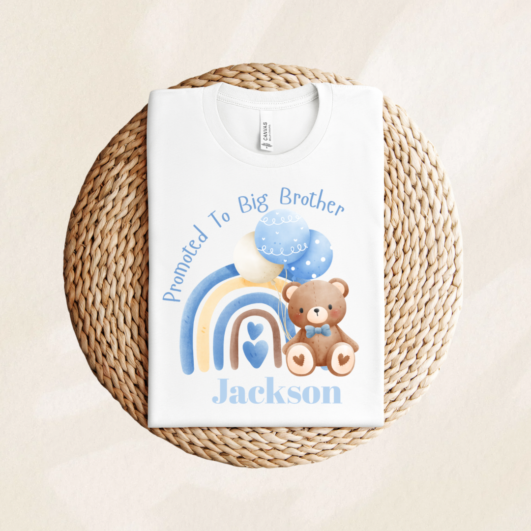 Promoted to big brother tshirt