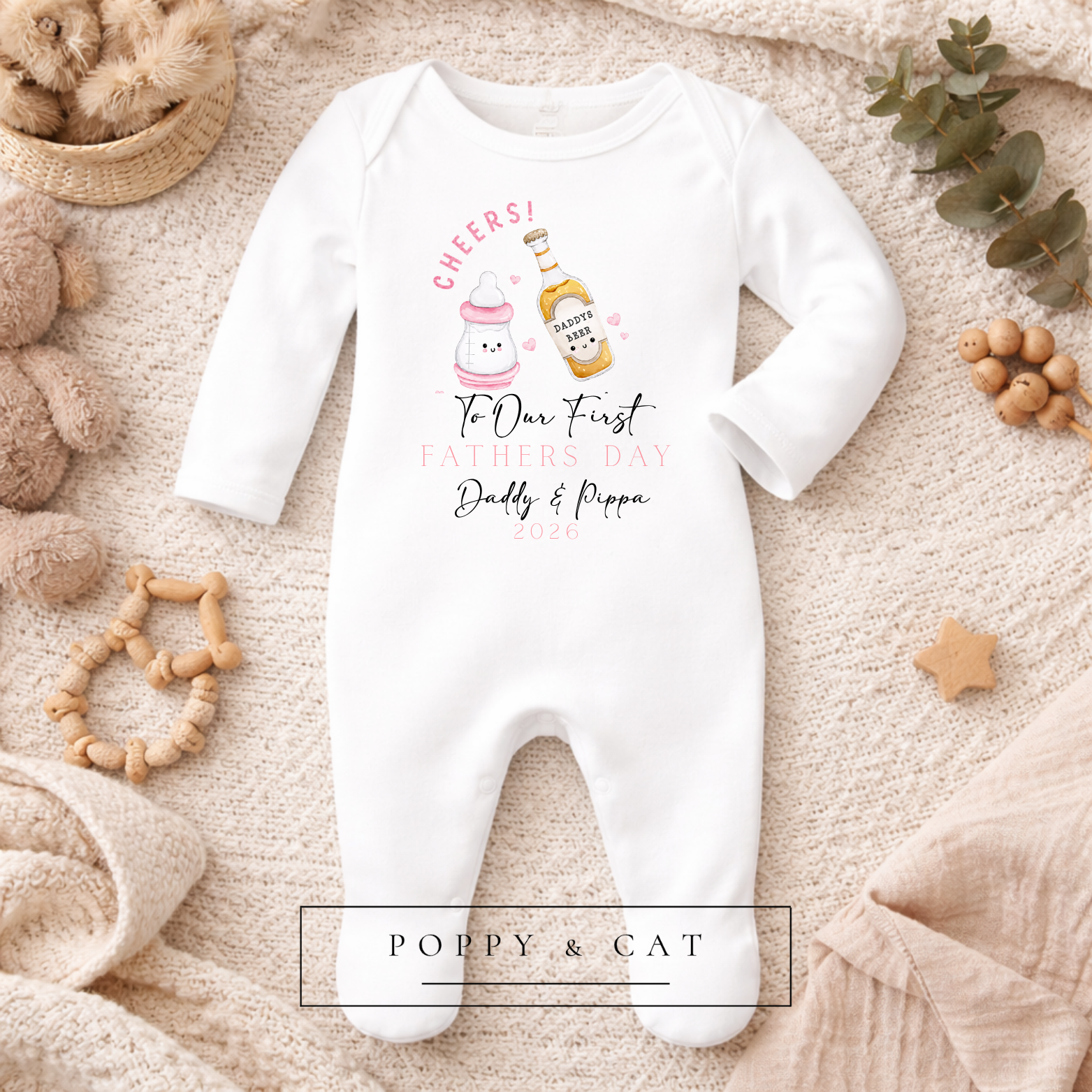 First Fathers Day Babygrow