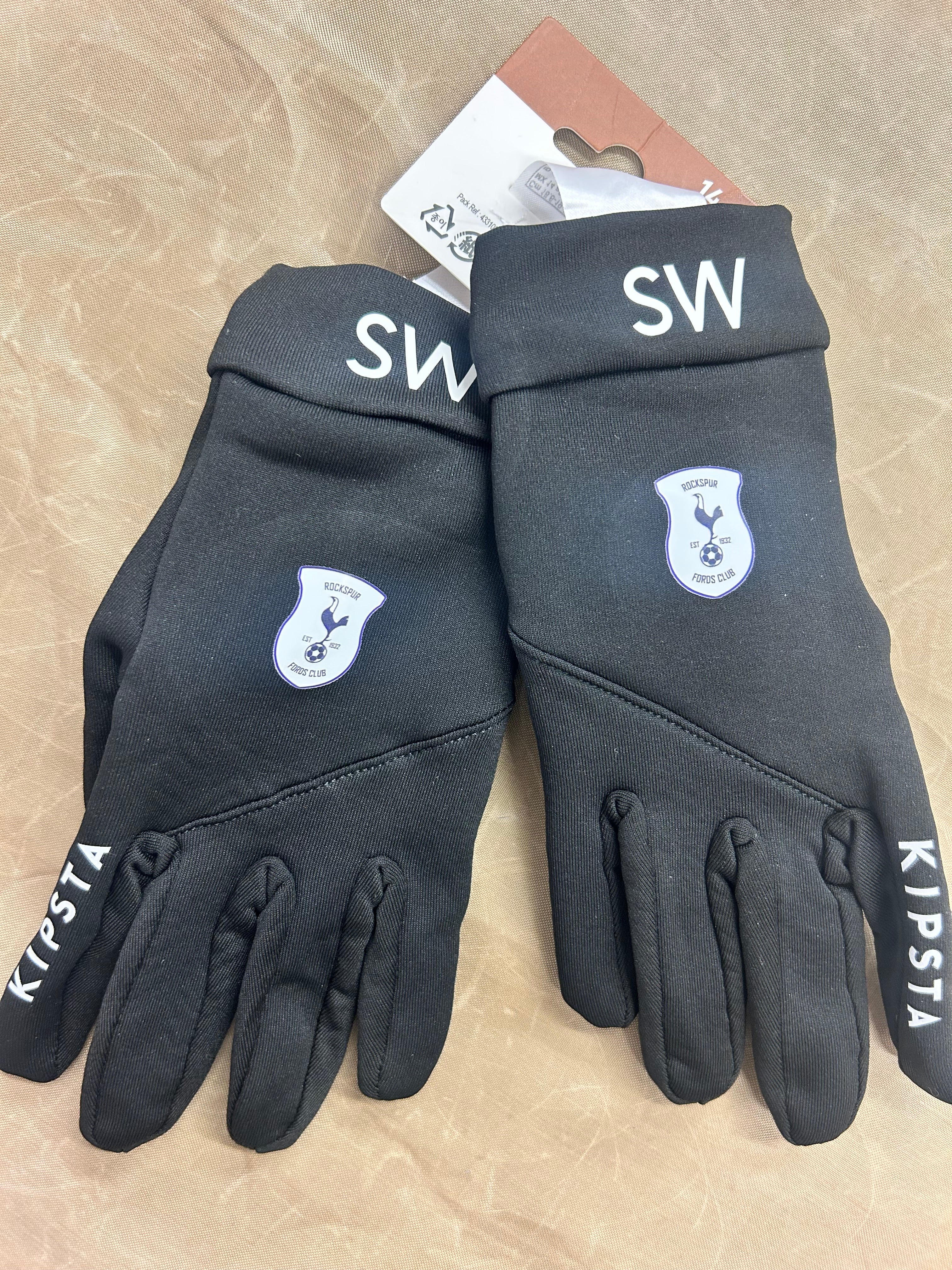 Custom football gloves