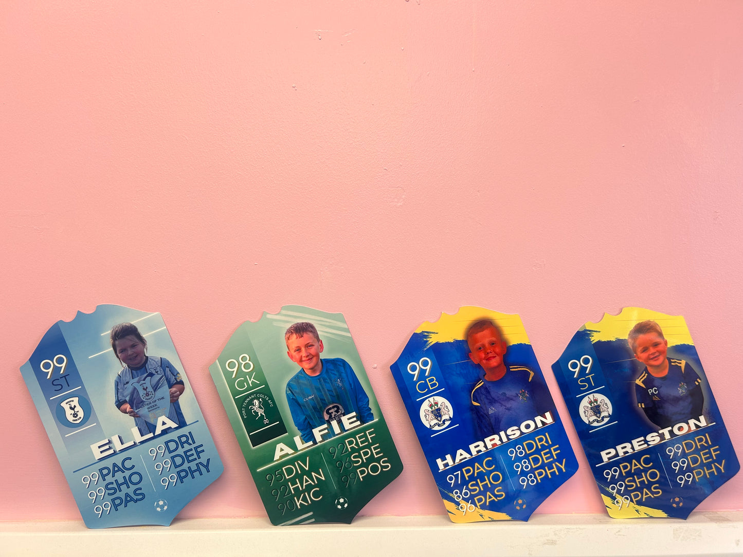 Personalised Football Shield