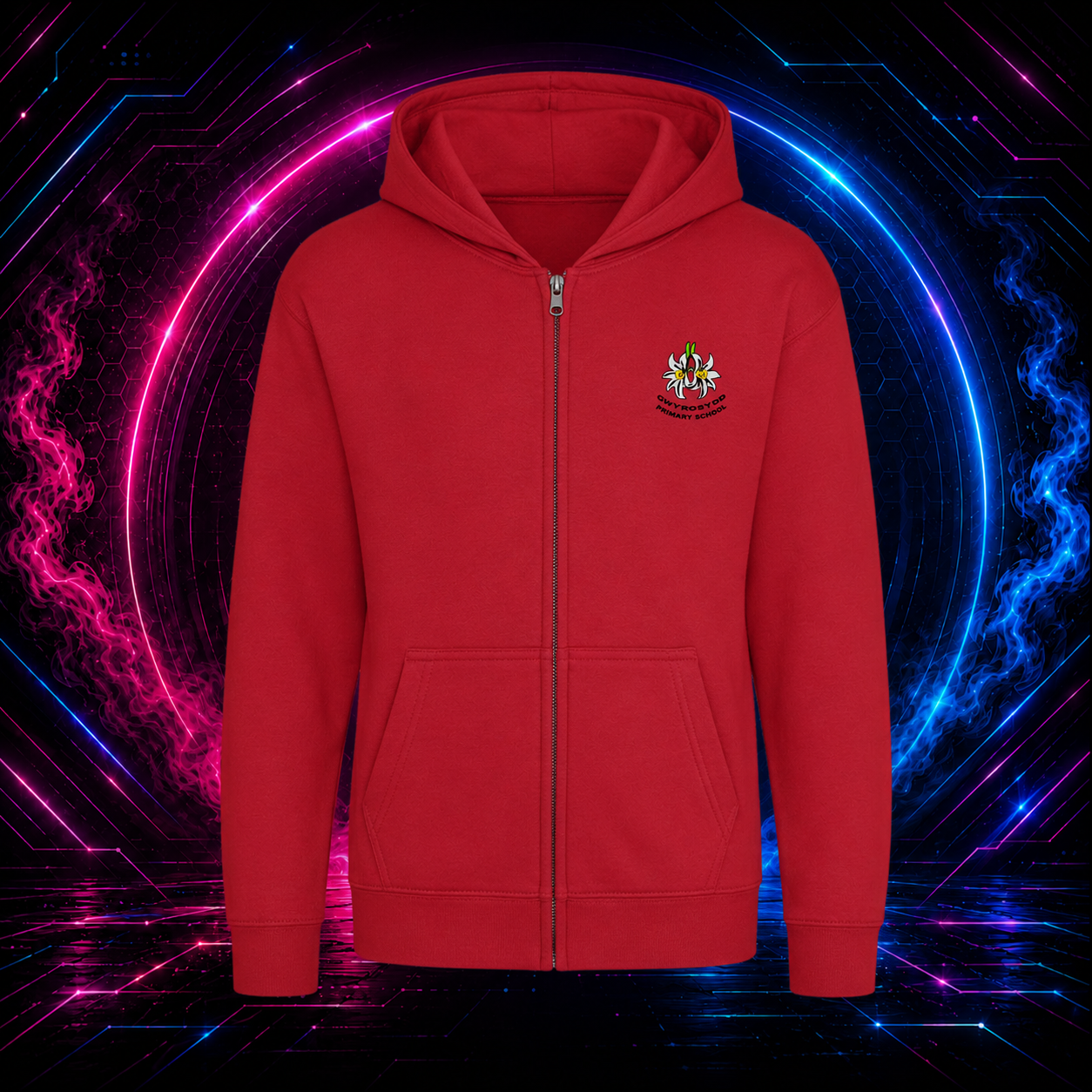 Gwyrosydd Zip Up Hoodie