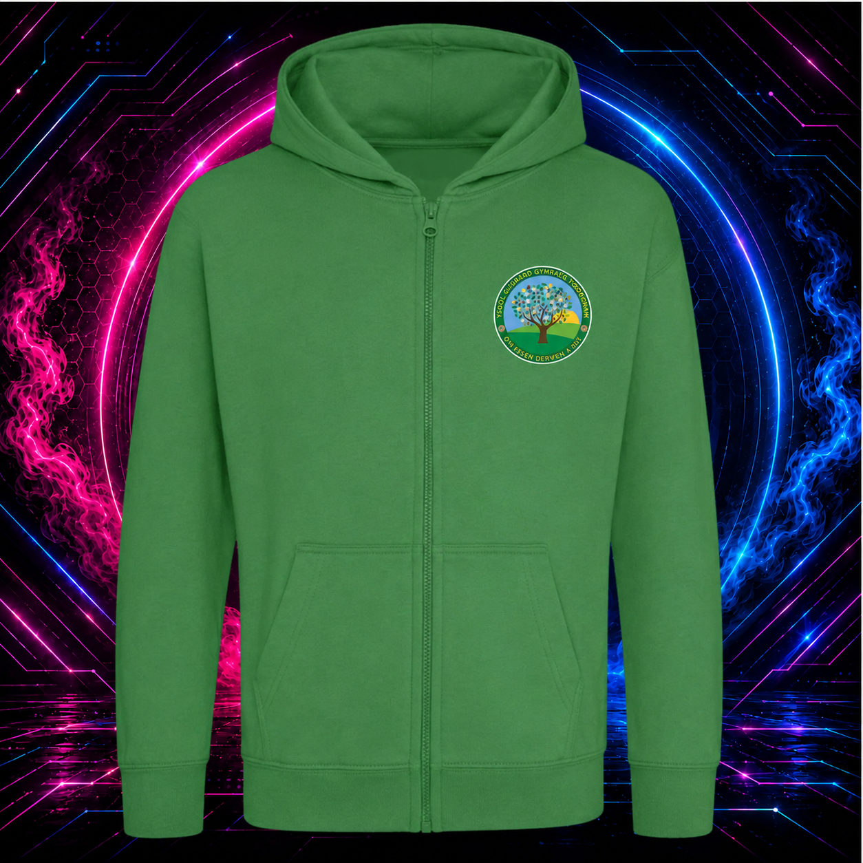Tirdeunaw  Zip Hoodie