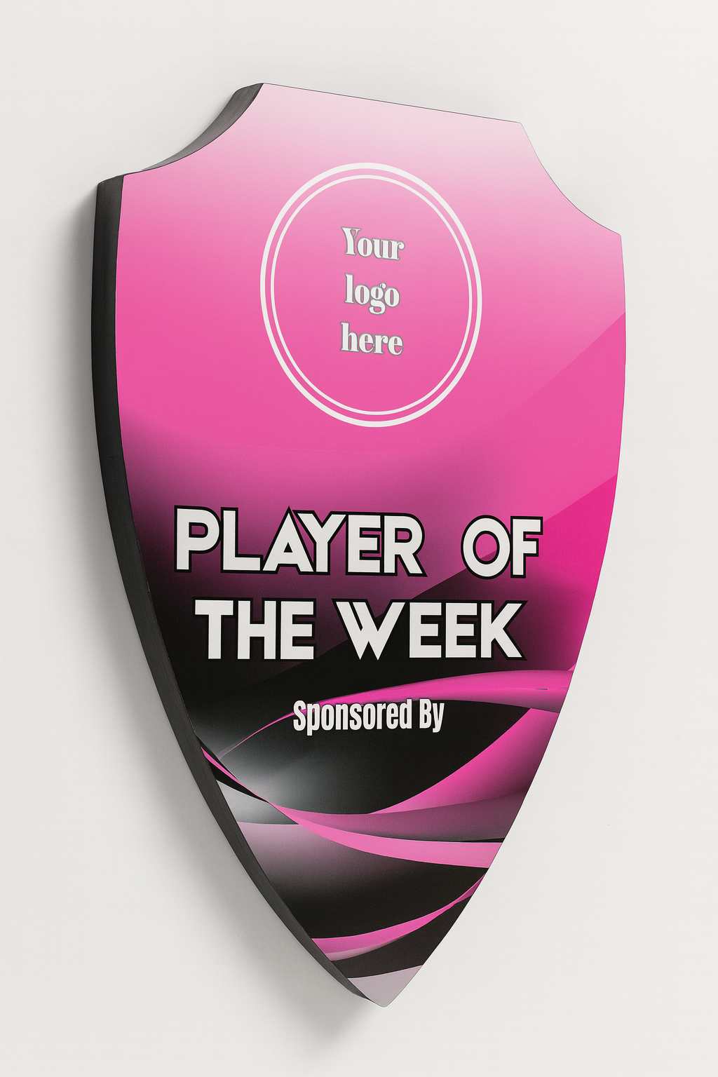 Player Of The Week Shield - Different Options Available