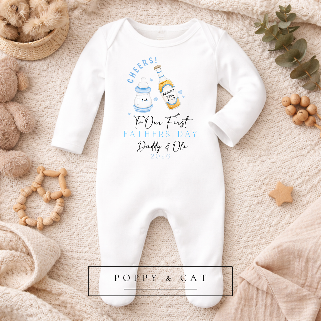 First Fathers Day Babygrow