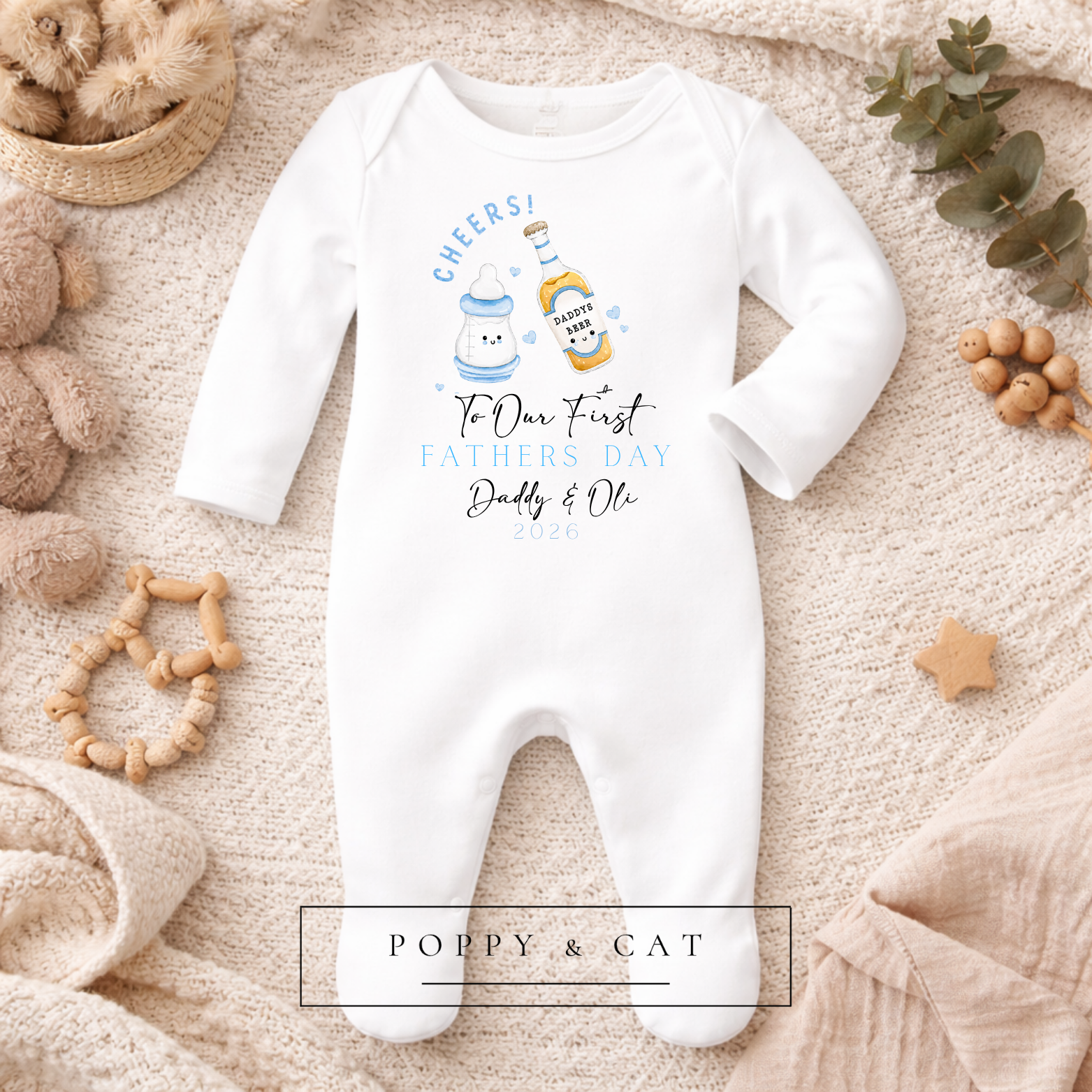First Fathers Day Babygrow