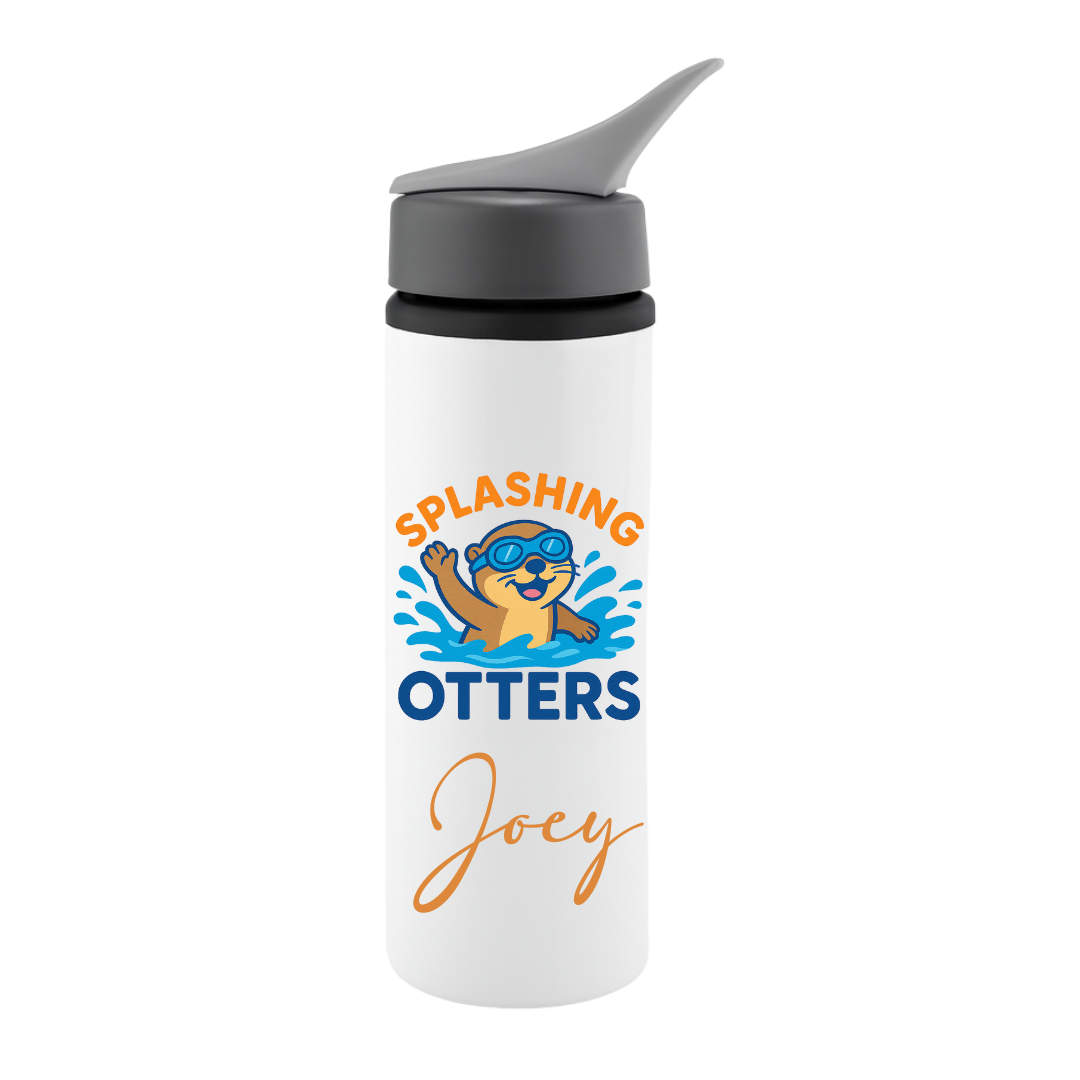 Splashing Otters Water Bottle