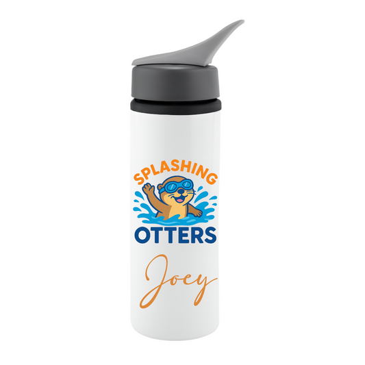 Splashing Otters Water Bottle