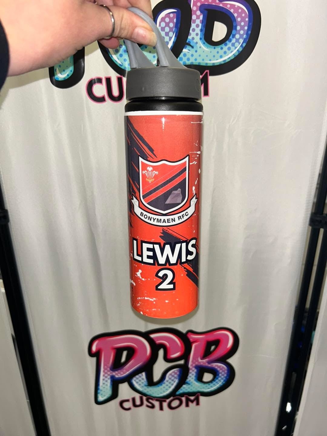 Custom water bottle