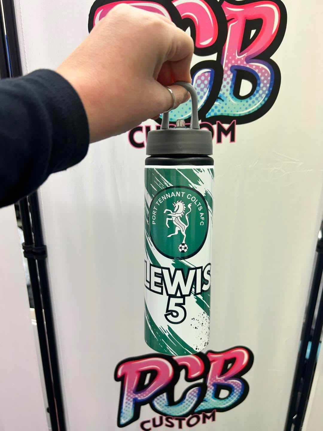 Custom water bottle