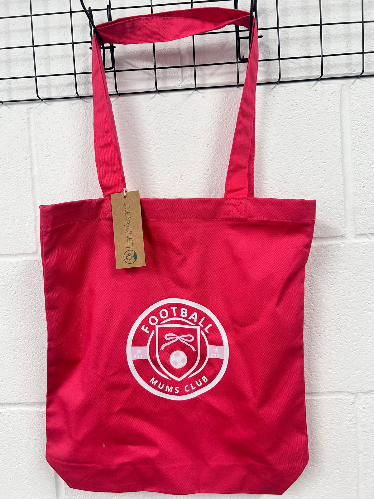 FMC Pink Tote Large Logo